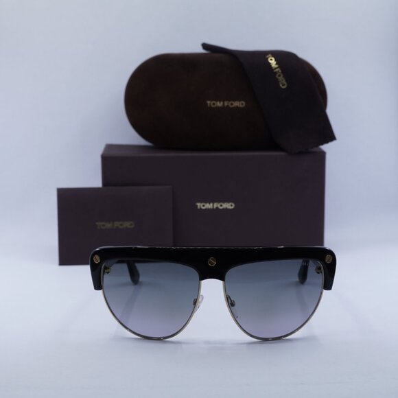 Final Price! Tom Ford Liane FT0318 01B Sunglasses main image 11